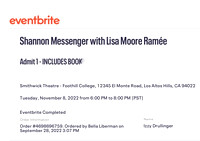 11_08 Izzy Remy Mama Shannon Messenger Evening on Stellarlune Book
