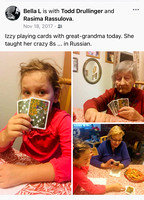 11_18b 2017 Memory 4 Generation Card Playing with BaLena
