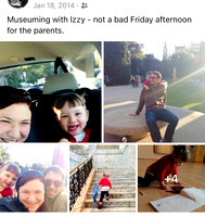 01_18b Memories - 2014 Izzy Remy Parents Museuming, 2017 Babushka Myra Funeral, 2017 Mama FaceTime with Izzy Remy Papa from NY, 2018 Izzy Remy Mama Coffee and Games Morning