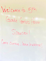 03_23a Izzy Remy School Genius Hour Presentations and Myra Lilou Lena Drawing Cuteness
