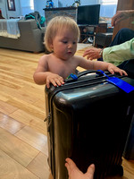 09_22 AM Myra Lilou with Grandma Linda's Suitcase