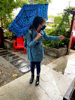 10_22 AM Izzy on a Rainy Day and Myra Lilou Chopstick Fun