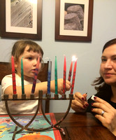 12_22 Hanukkah Candle Lighting